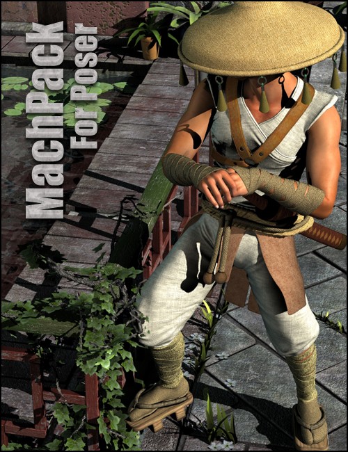 Click here to see preview images for "MachPack for Poser" MachPack for Poser