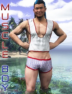 Muscle Boy for Genesis 2 Male(s)