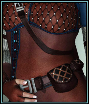Sword Woman for "Fantasy Ranger for V4"