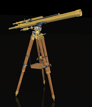 MS14 Antique Telescope Poser