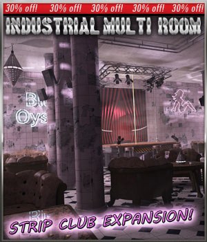 Apocalyptic Strip Club for IMR by 3-D-C