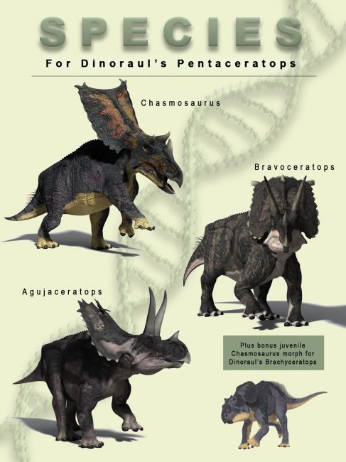 Click here to see preview images for "Species for Pentaceratops" Species for Pentaceratops