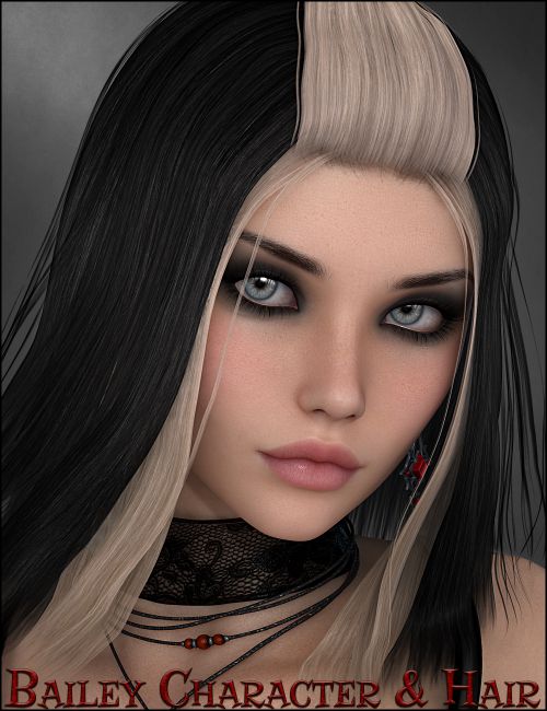 Click here to see preview images for "Bailey - Character and Hair" Bailey - Character and Hair