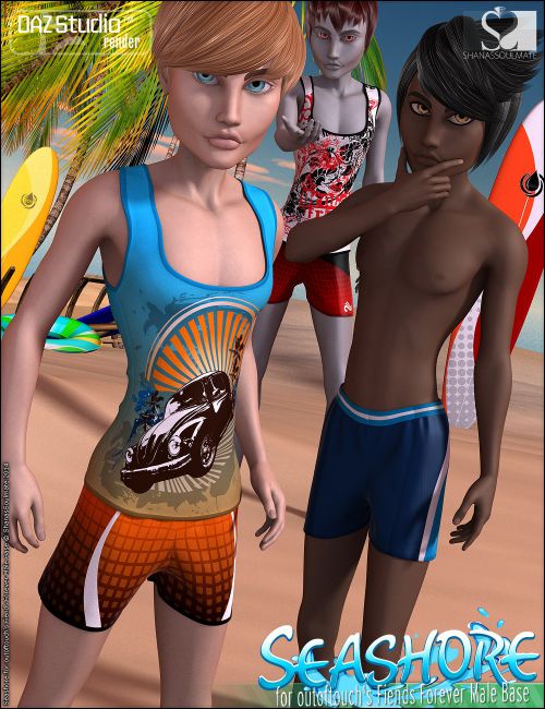 Click here to see preview images for "SeaShore for Fiends Forever Male Base" SeaShore for Fiends Forever Male Base
