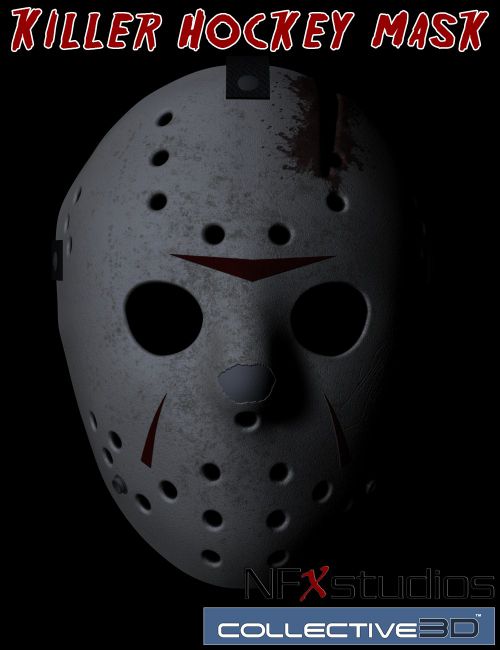 Click here to see preview images for "Killer Hockey Mask" Killer Hockey Mask