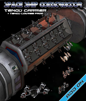 Space Ship Constructor Tengu Carrier