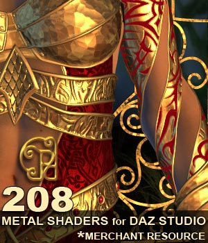Pd-Metals Daz Studio Shaders