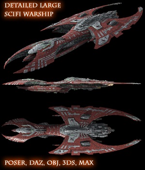 Paklet P12 Cruiser: Poser,DAZ,OBJ,3DS,MAX