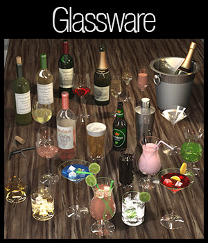 Everyday items, Glassware