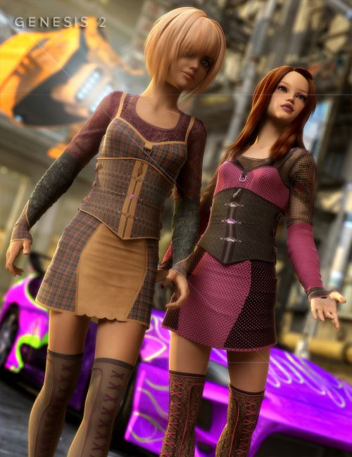 Click here to see preview images for "Trendy Teens" Trendy Teens