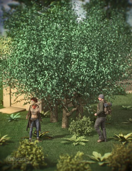 Click here to see preview images for "Foliage Pack 1" Foliage Pack 1
