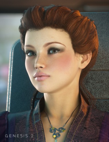 Augusta Hair for Genesis, Genesis 2 Female(s)