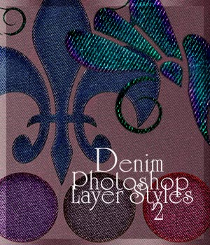 Denim Photoshop Layer Styles 2