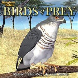 Songbird ReMix Birds of Prey Vol 2 Mini-Set-African Hawks