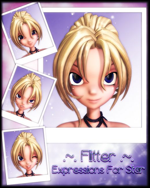 Click here to see preview images for "Flitter Expressions For Star" Flitter Expressions For Star