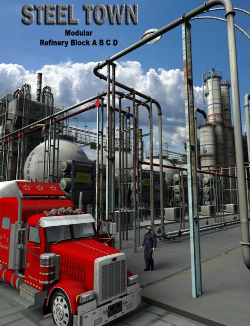 Click here to see preview images for "Steel Town Refinery Bundle" Steel Town Refinery Bundle