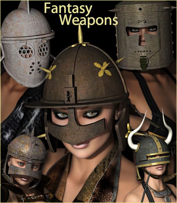 Click here to see preview images for "FANTASY HELMETS" FANTASY HELMETS