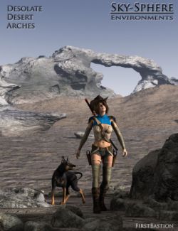 Sky-Sphere Environments: Desolate Desert Arches