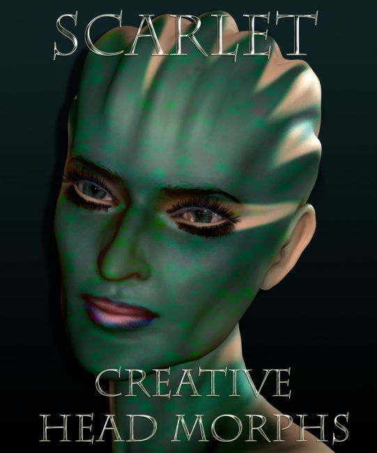 Click here to see preview images for "S1M Scarlet: Creative Head Morphs" S1M Scarlet: Creative Head Morphs