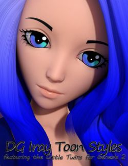 DG Iray Toon Styles for Genesis 2
