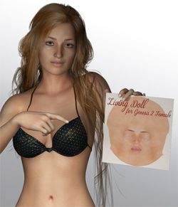 Living Doll for Genesis 2 Female- a merchant resource