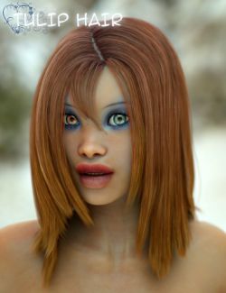 Tulip Hair for Genesis 3 Female(s)