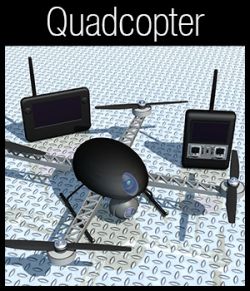 Quadcopter drone