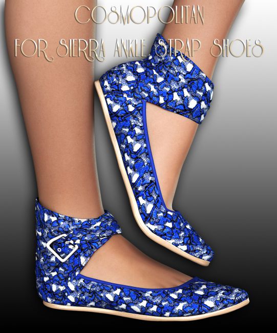 Click here to see preview images for "COSMOPOLITAN - Sierra Ankle Strap Shoes (G2 & V4)" COSMOPOLITAN - Sierra Ankle Strap Shoes (G2 & V4)