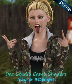 FB Camouflage Shaders For Daz Studio (Merchant Resource)