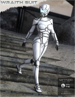 HFS Wraith Suit for Genesis 2 and 3 Female(s)