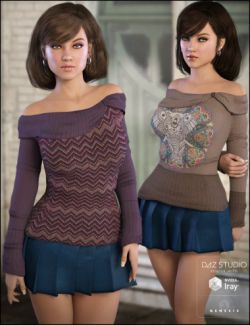 Off Shoulder Sweater Comfy Textures