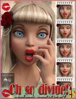 Oh So Divine Mix and Match Expressions for The Girl 7 and Genesis 3 Female(s)