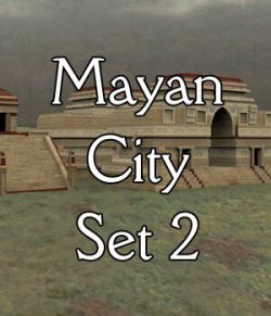 Mayan City: Set 2 (for Poser)