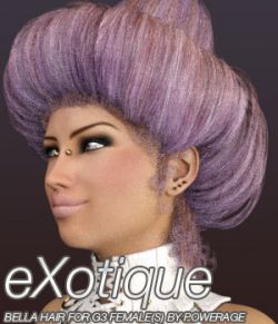 eXotique Bella Hair for G3 female(s)
