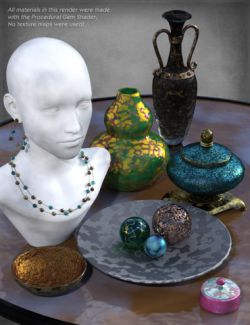 Procedural Gem Shader for Iray