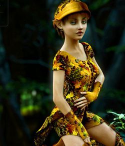 Enchantments for Sprite Outfit G3F