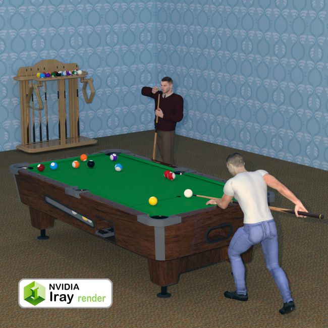 Click here to see preview images for "Pool Table" Pool Table