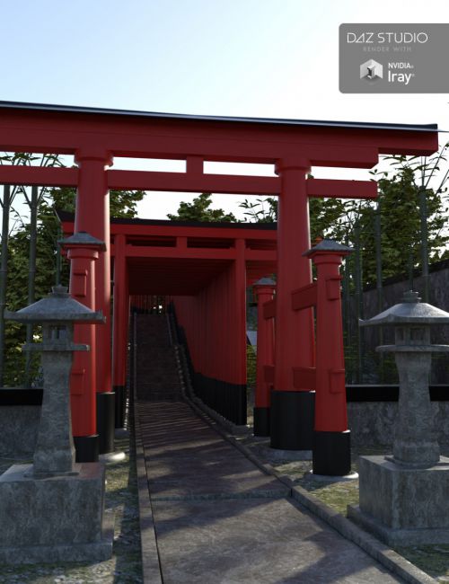 Click here to see preview images for "Torii Walkway" Torii Walkway
