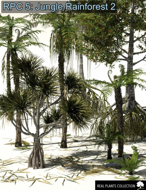 Click here to see preview images for "RPC Volume 5: Jungle Rainforest 2 for Daz Studio and Vue" RPC Volume 5: Jungle Rainforest 2 for Daz Studio and Vue