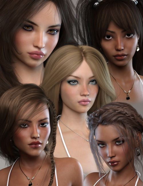 Click here to see preview images for "Genesis 3 Female Morph Package" Genesis 3 Female Morph Package