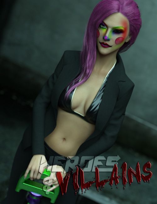 Click here to see preview images for "Heroes & Villains: Dee Vious for Genesis 3 Female" Heroes & Villains: Dee Vious for Genesis 3 Female