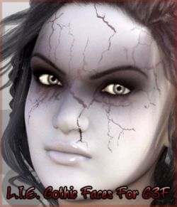 L.I.E. Gothic Faces For Genesis 3 Female