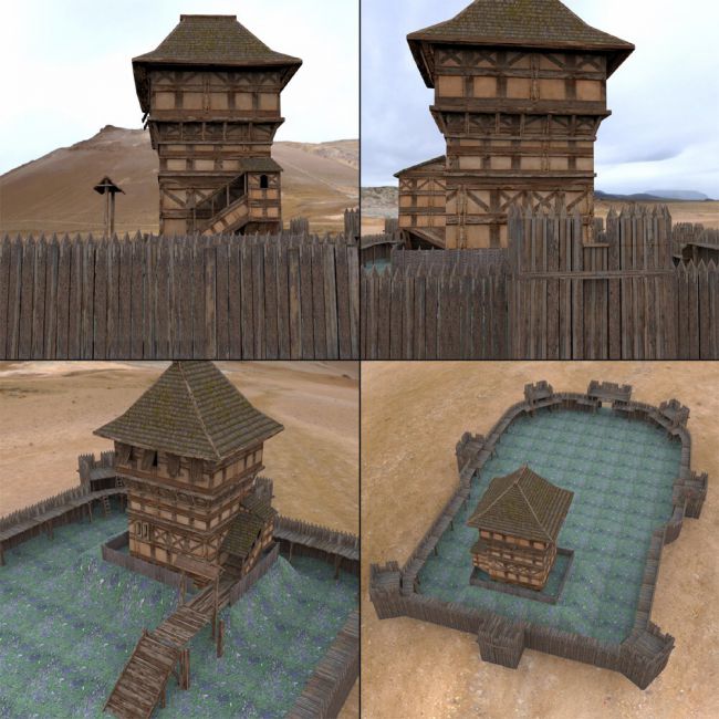 Click here to see preview images for "Castle Keep And Tower - Extended License" Castle Keep And Tower - Extended License