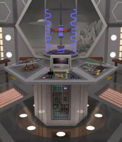 Console Room Interior (for DAZ Studio)