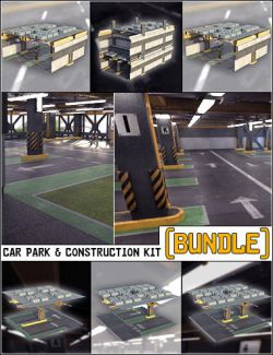 Multi Story Car Park & Construction Kit Bundle