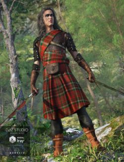 Highlander Outfit for Genesis 3 Male(s)