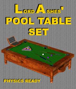 LA FBX Pool Table Set- Extended License