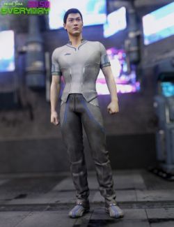 20.50 Cyberpunk Everyday Clothes for Genesis 3 Male(s)