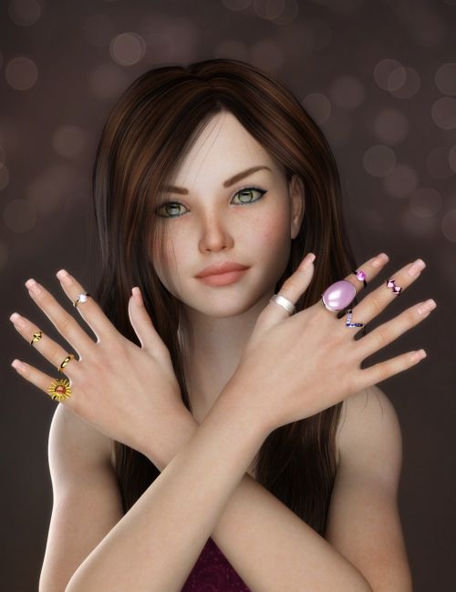 Click here to see preview images for "Rings and Things for Genesis 3 Female(s)" Rings and Things for Genesis 3 Female(s)
