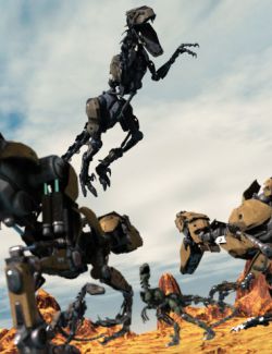 R.A.P.T.O.R. Battle Poses
